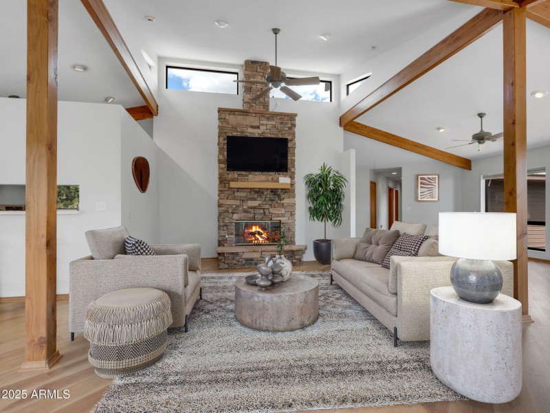 Virtually Staged Great Room