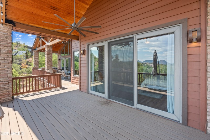Bedroom balcony access