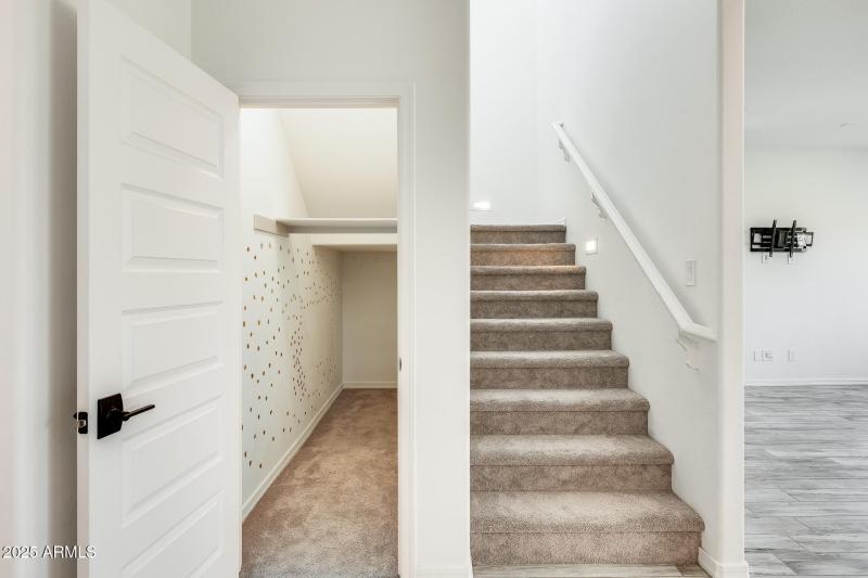Staircase Storage Room