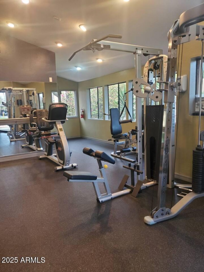 fitness center