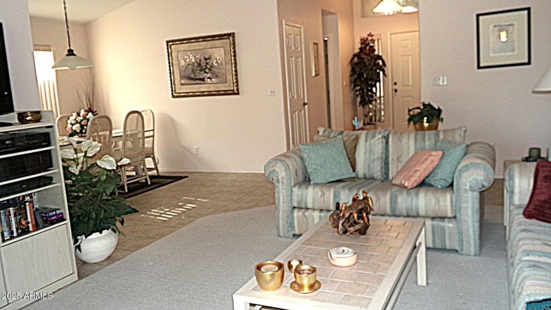 Living to Front door yes