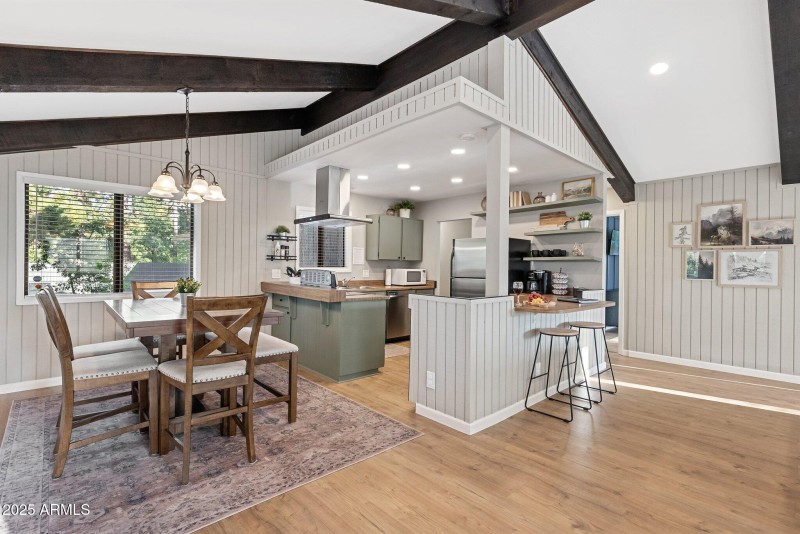 Dining Room and Kitchen
