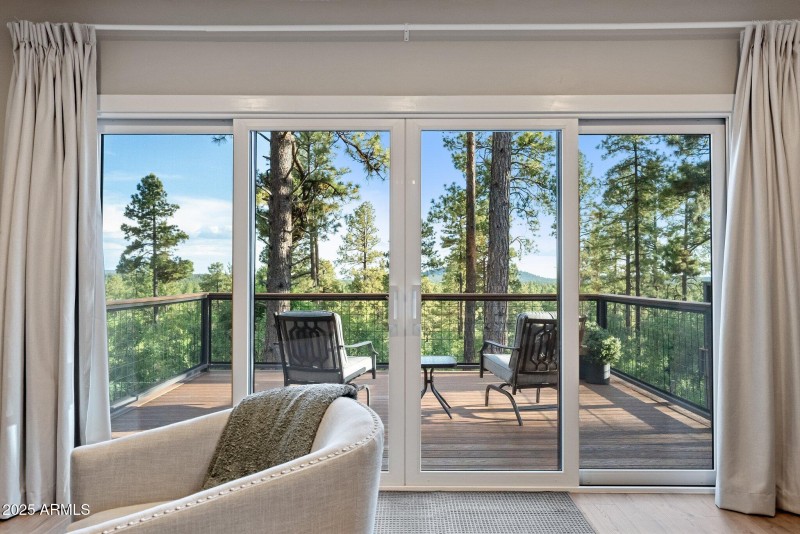 Primary Bedroom Exit for panoramic views