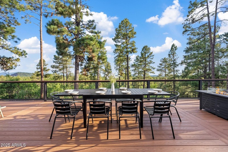 Private Deck with Incredible Views
