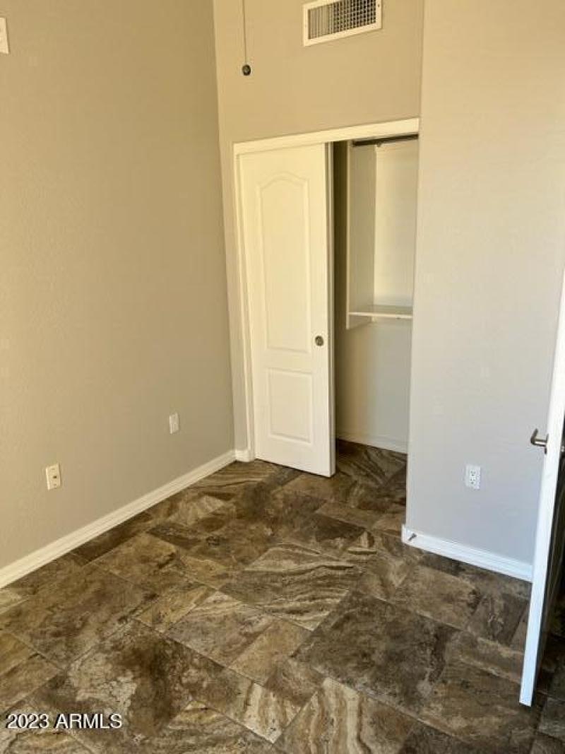 Office area & closet