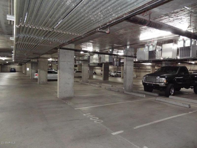 Underground parking garage