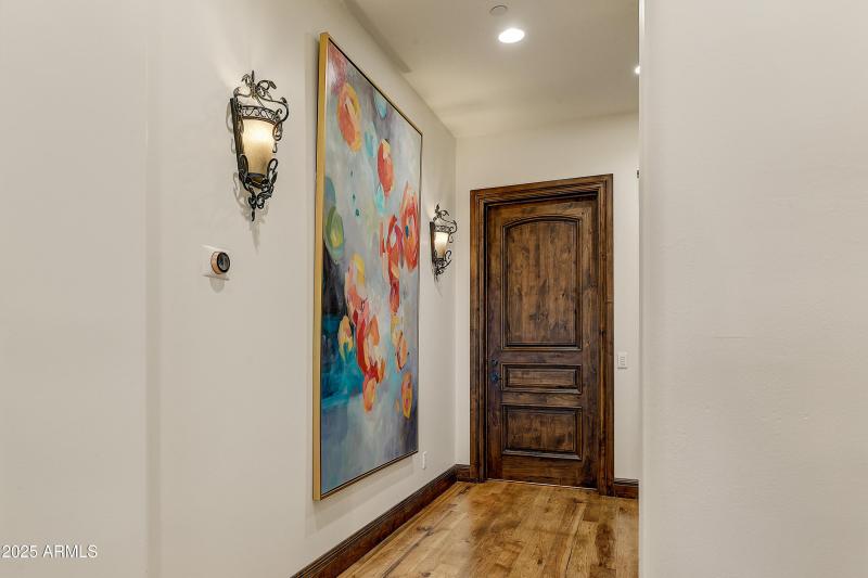 Hallway with Elegant Detailing