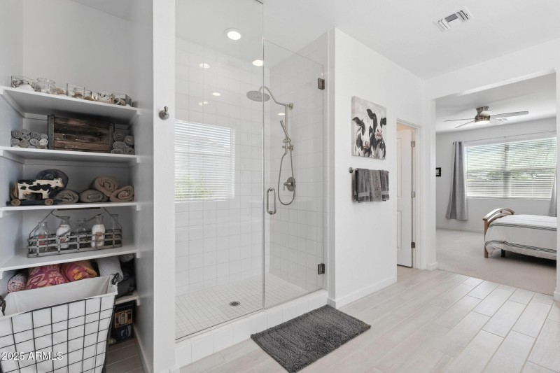 Primary Bath with Walk In Shower