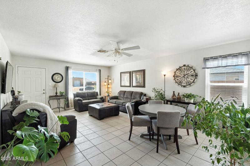 Living Room/ Dining Area