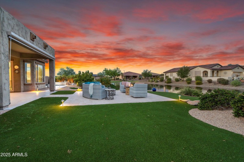 09-Backyard Sunset View