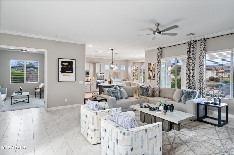 23-Family Room to Kitchen