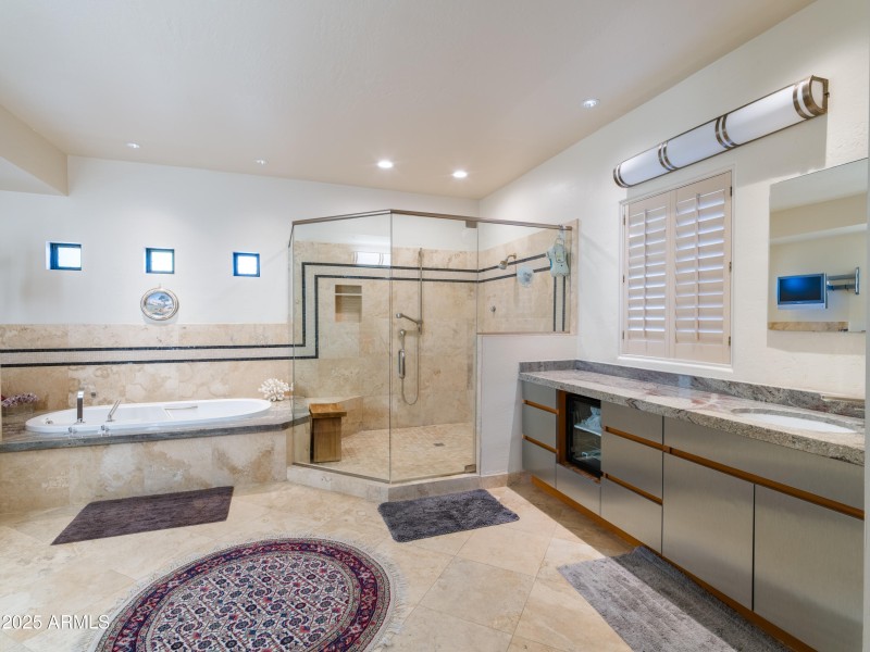 Primary Bath with His & Hers Vanities