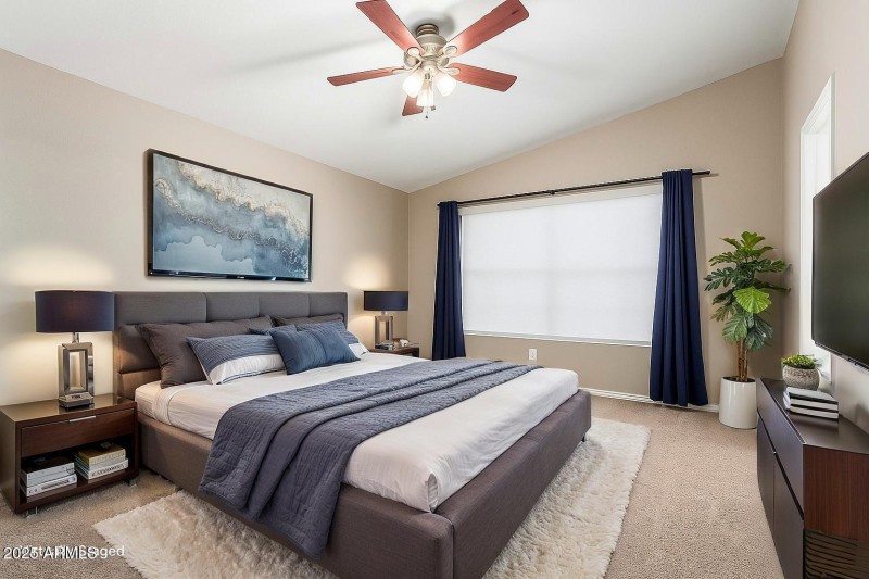 Primary Suite - Virtually Staged