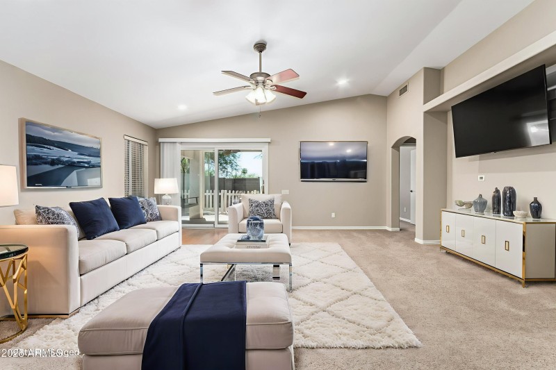 Virtually Staged - Living Room