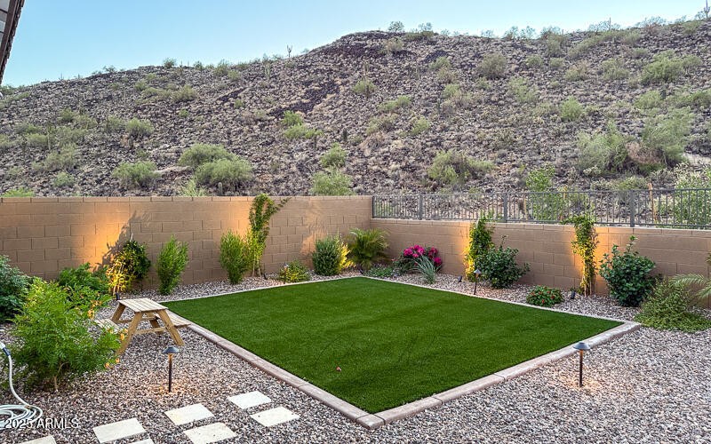 3258 W Via Dona RD- backyard view-3