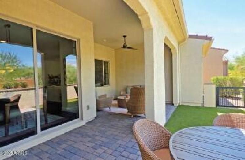 Cholla Villa Model Patio