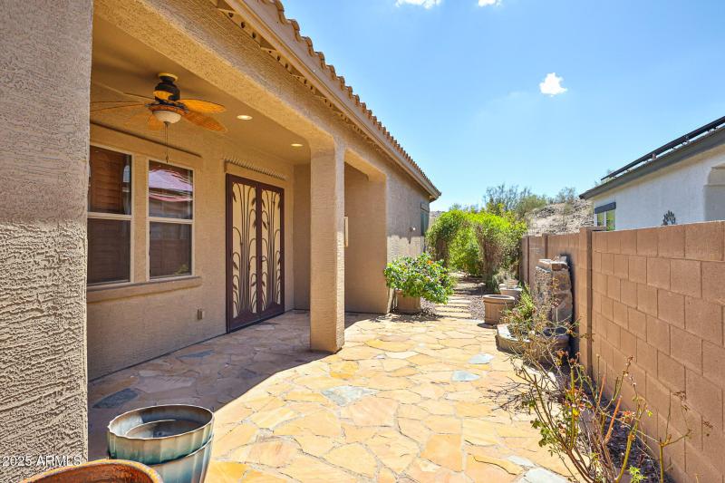 West Side Yard Covered Patio