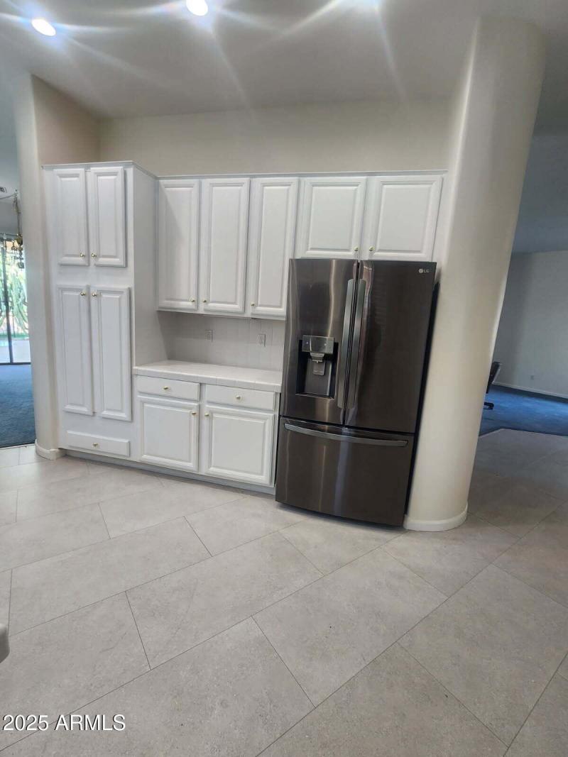 Kitchen w:pantry and 2024 LG Fridge