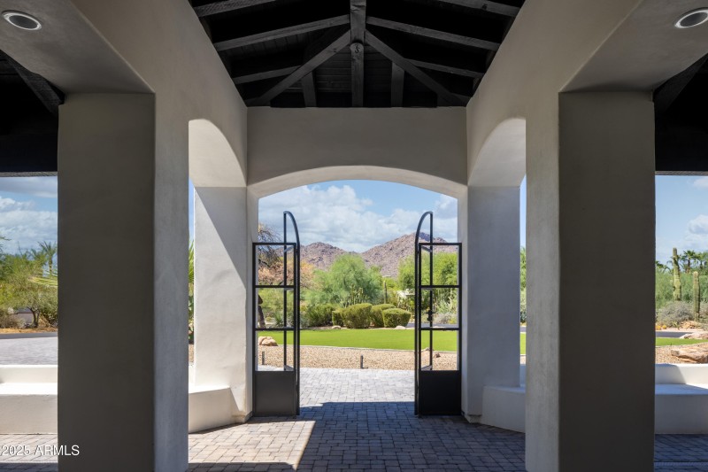 VIEW FROM FRONT DOOR