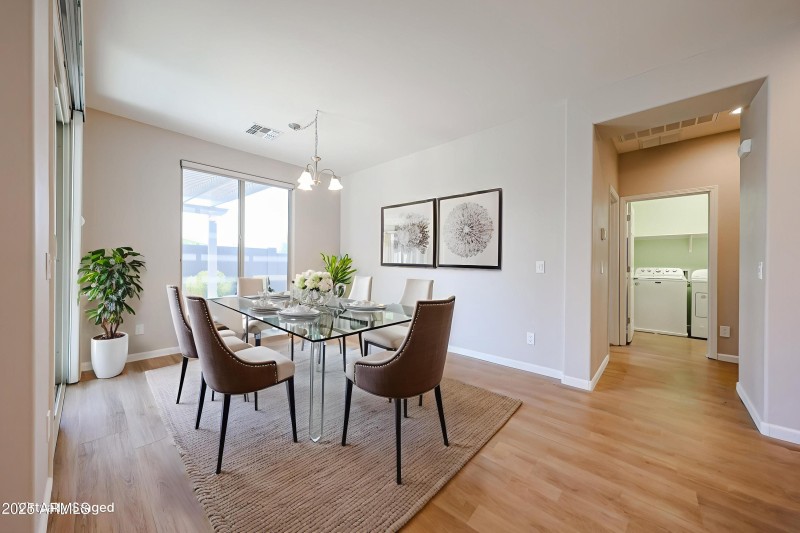 Dining Area - Virtually Staged