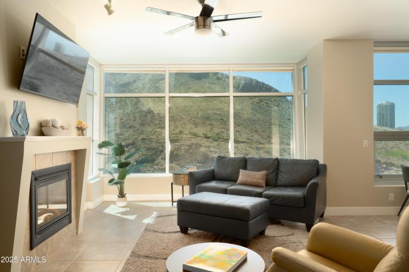 View from Entrance to "A" Mountain