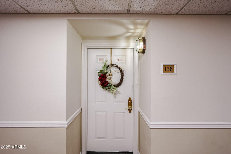 Condo Front door entrance