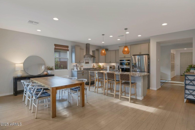 View towards front hall