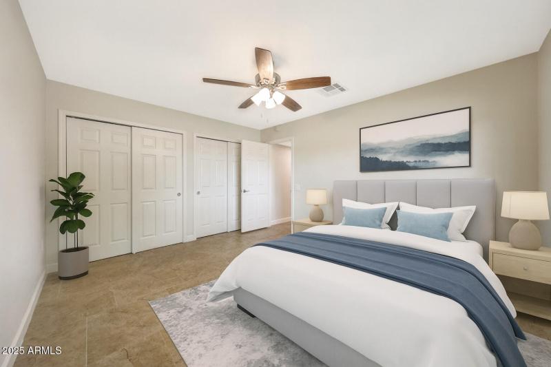 Guest Bedroom Virtually Staged