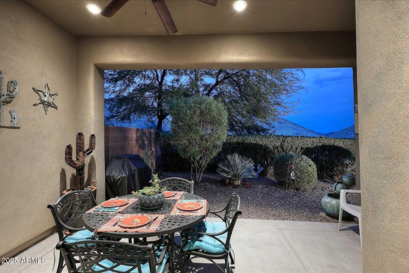 Night-Covered Patio-View
