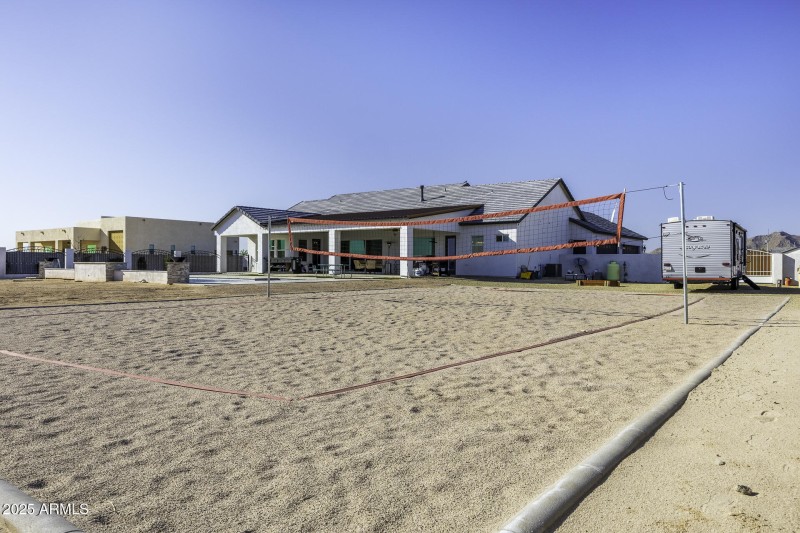 Volley Ball Court Low Oblique