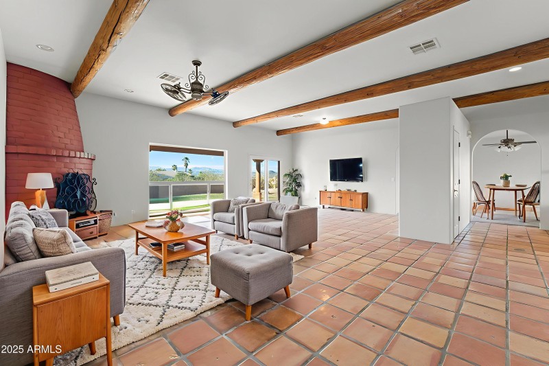 Virtual Staged Image- Living Room 1