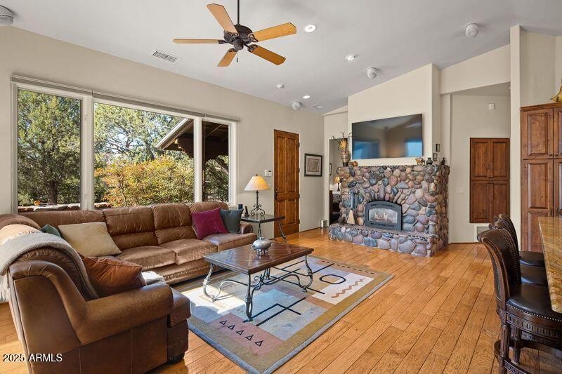 Living Area with Fireplace - Copy