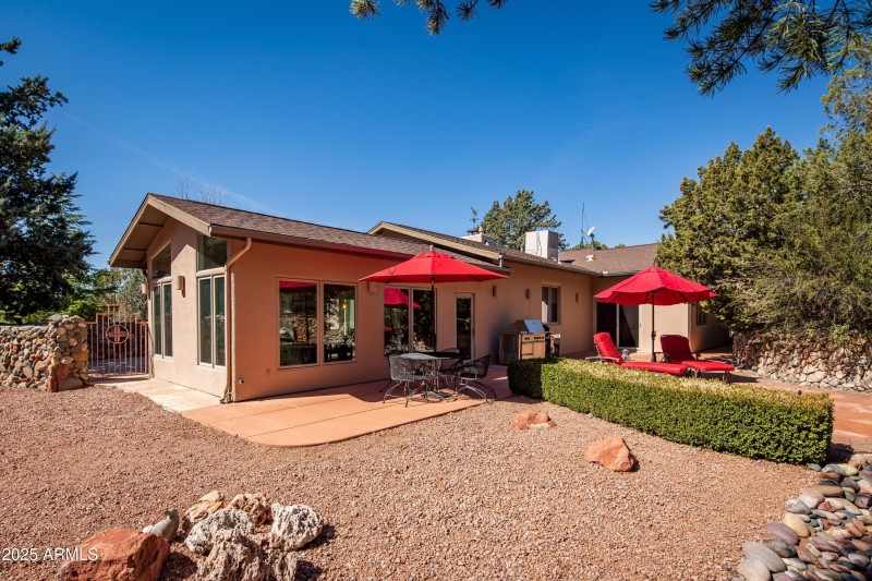 Portion of Back of Home