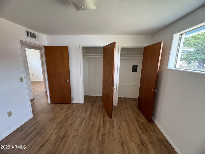 Primary Room Double Closets