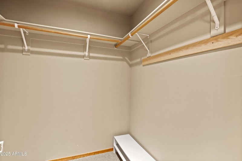 Downstairs Primary Bedroom Closet`