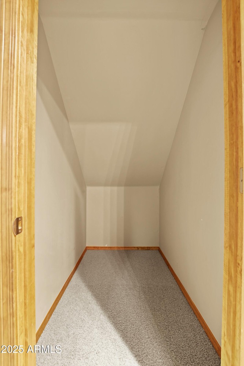 Under the stairs storage