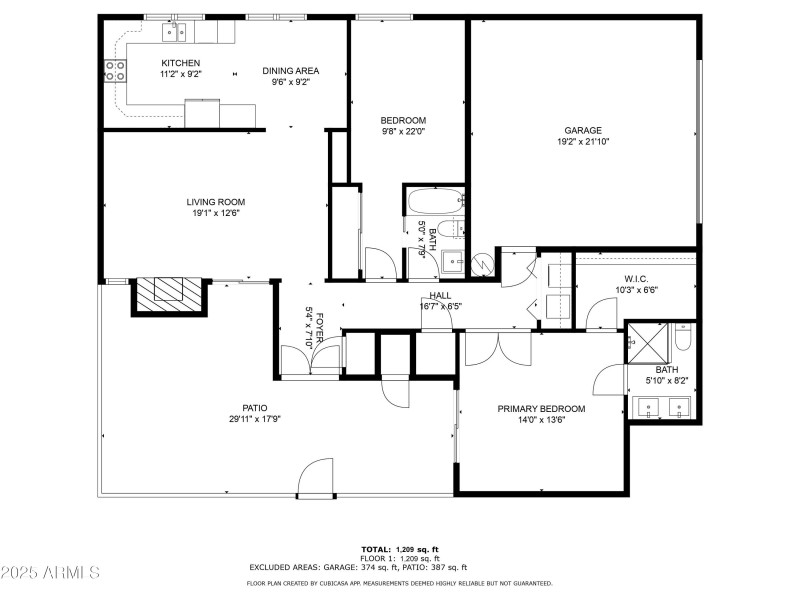 4339 E. Osborn floorplan
