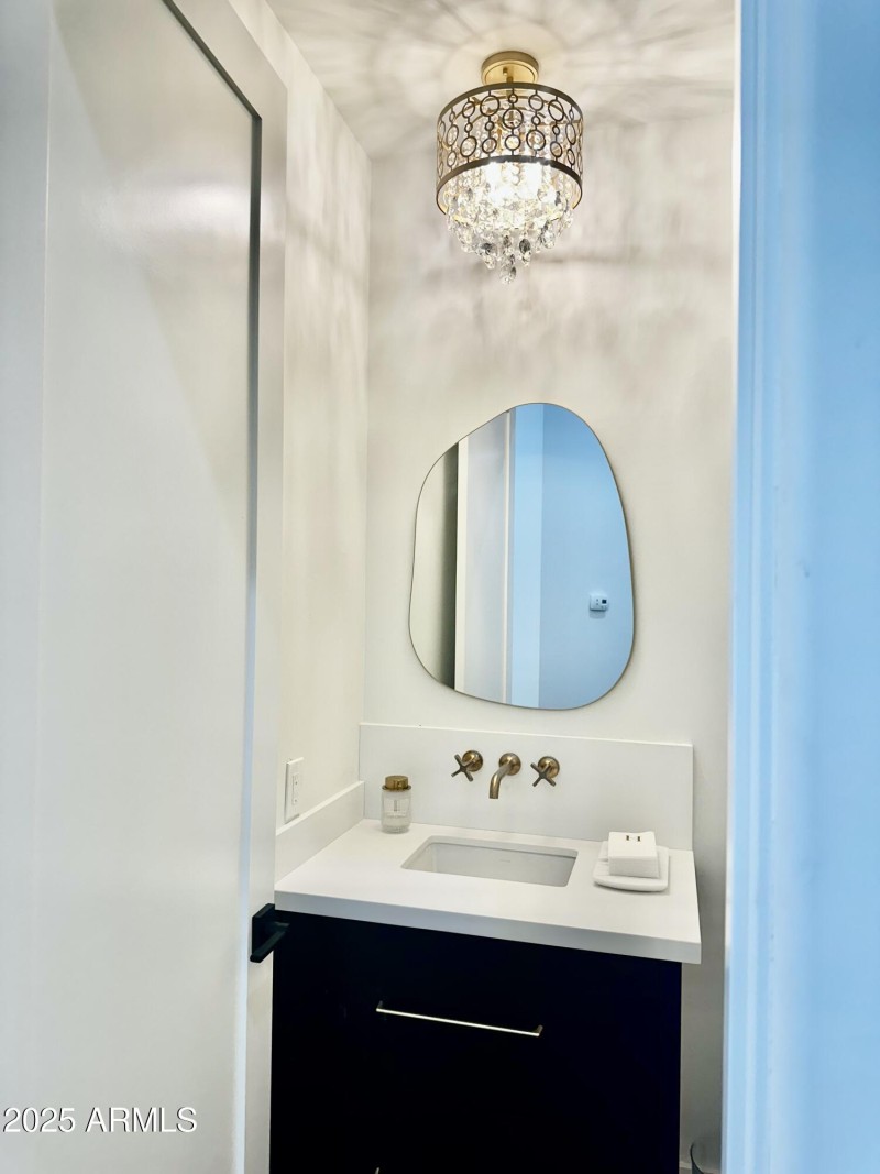 Lovely Powder Bathroom