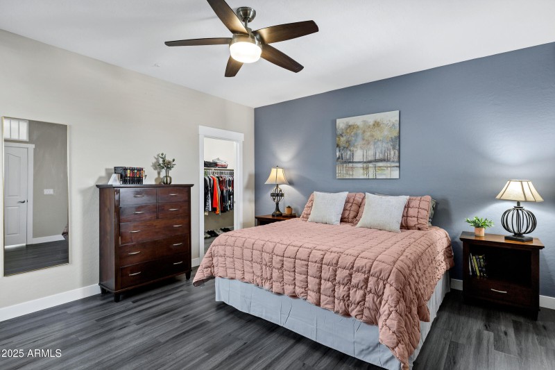 Third level primary bedroom