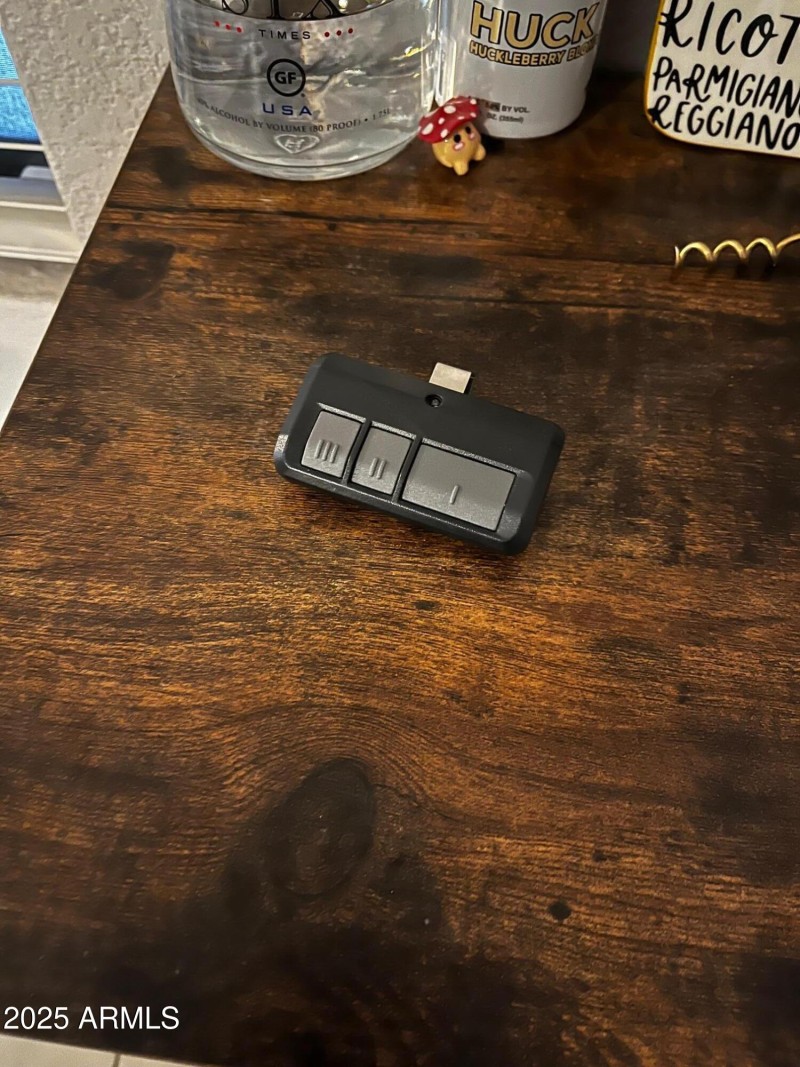 26.1 Garage remote front table near entr