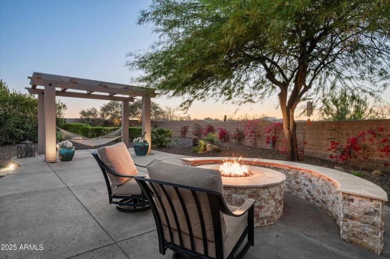 Built In Gas Firepit