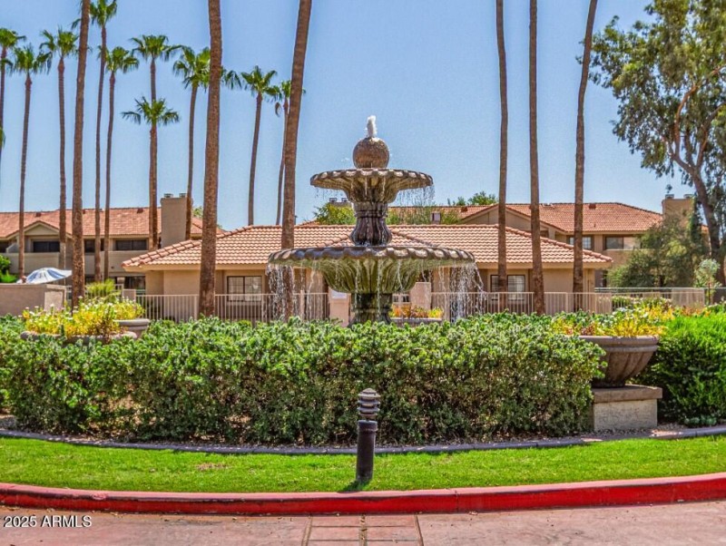 Fountains and Flowers