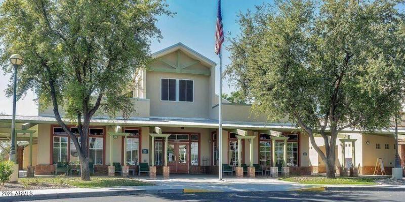 Community center entrance