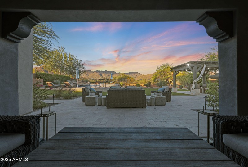 Mountain Views from Patio