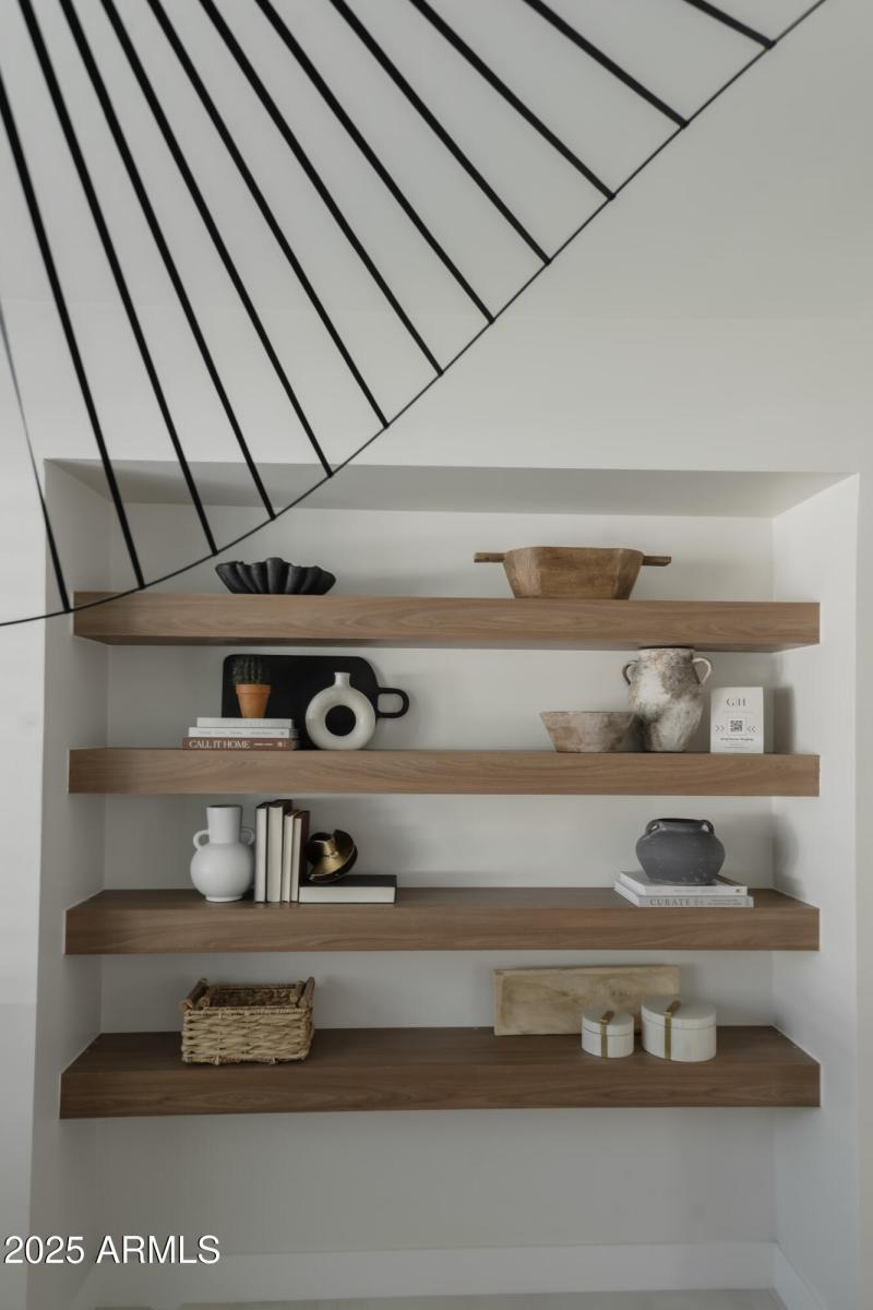 Custom Made Floating Shelves