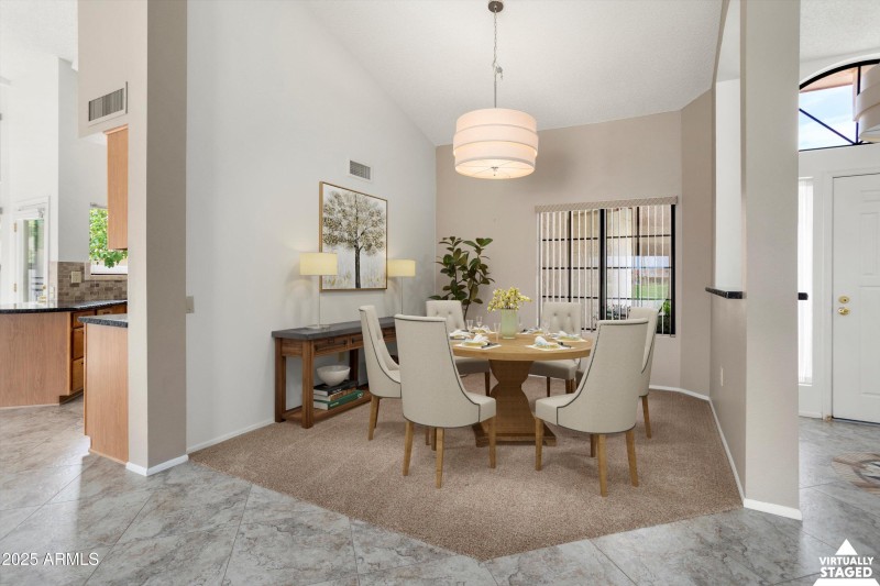 FORMAL DINING VIRTUALLY STAGED