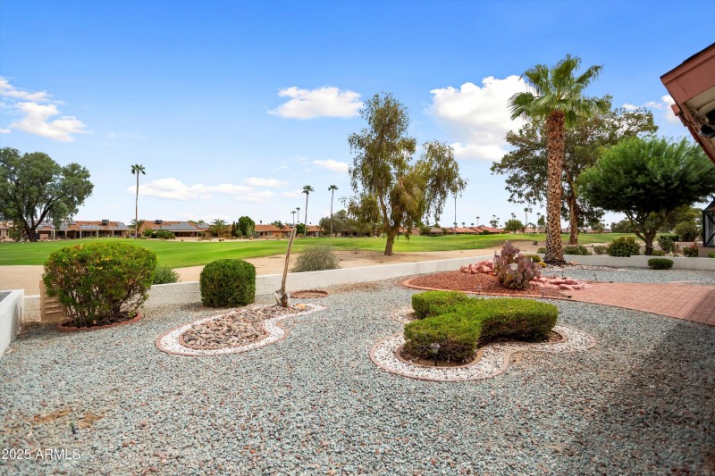 BACKYARD LOOKING EAST