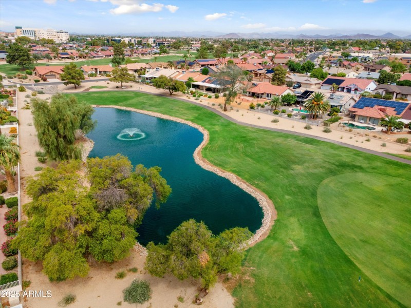 AERIAL VIEW OF THE WATER