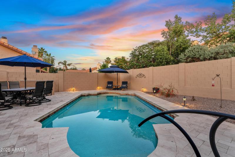 Twilight Pool Long View 1