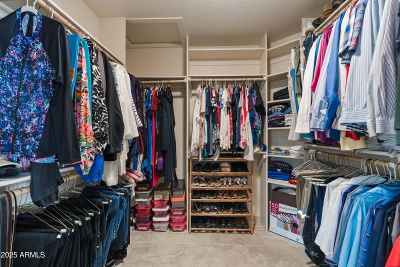 Primary Walk-in Closet
